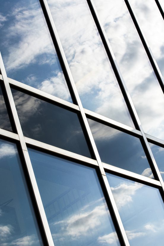 A commercial business has good window tinting from Pensacola Window tinting